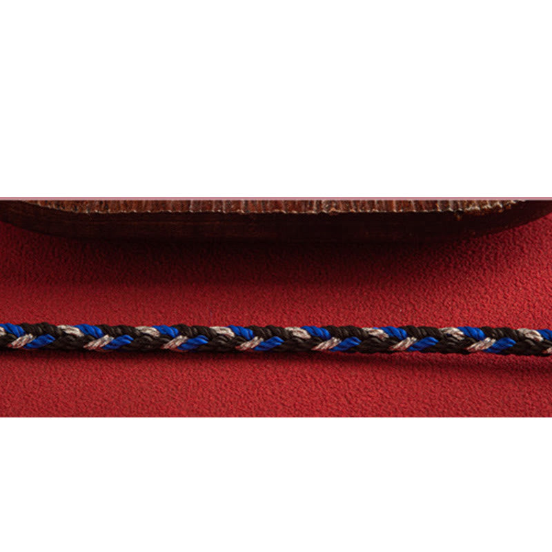 Bracelet unisexe en fil rouge « Que la prospérité remplisse votre vie »