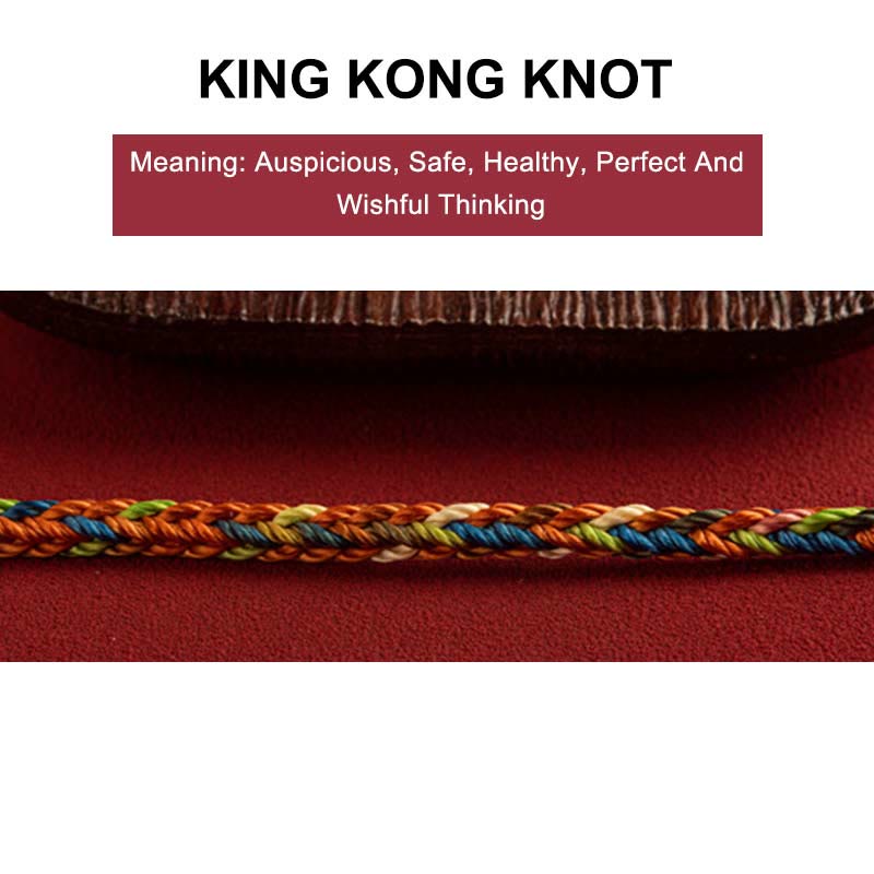 Bracelet unisexe en fil rouge avec argent pour la chance et la protection