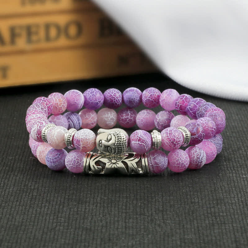 Ensemble de bracelets de protection unisexes œil de tigre et turquoise rouge