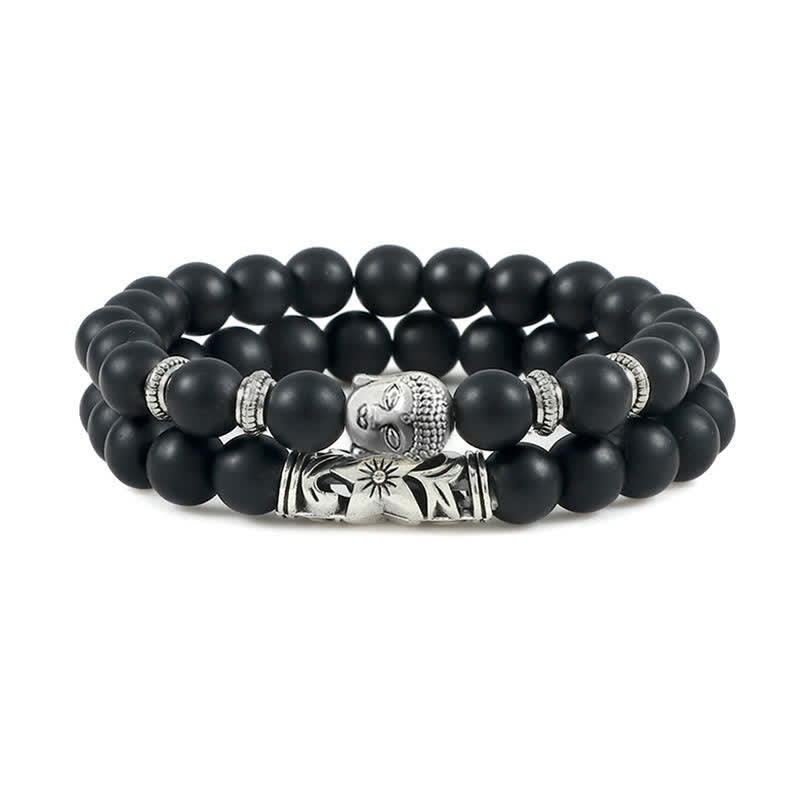 Ensemble de bracelets de protection unisexes œil de tigre et turquoise rouge