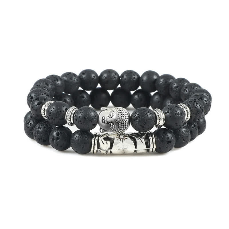 Ensemble de bracelets de protection unisexes œil de tigre et turquoise rouge