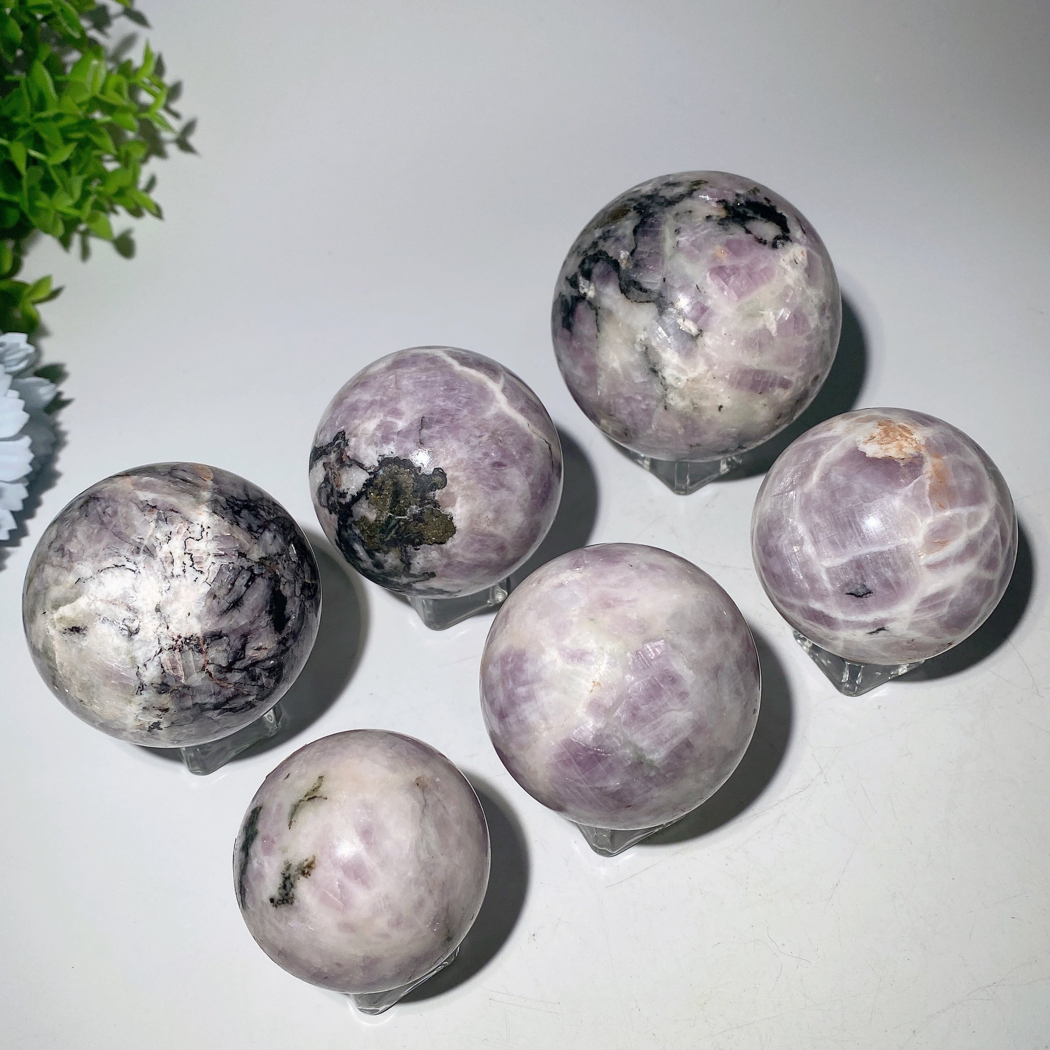 UV Reactive Hackmanite Sphere 1.8-3.2 inch Healing Orb