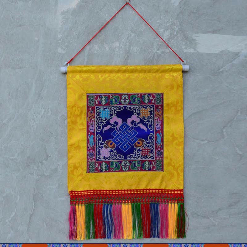 Décoration murale Vajra | Mandala de guérison 32 x 35 cm