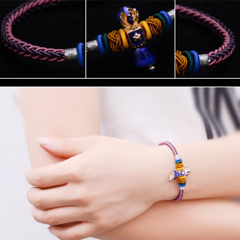 Bracelet Vajra Strength | Cordon spirituel tibétain fait main