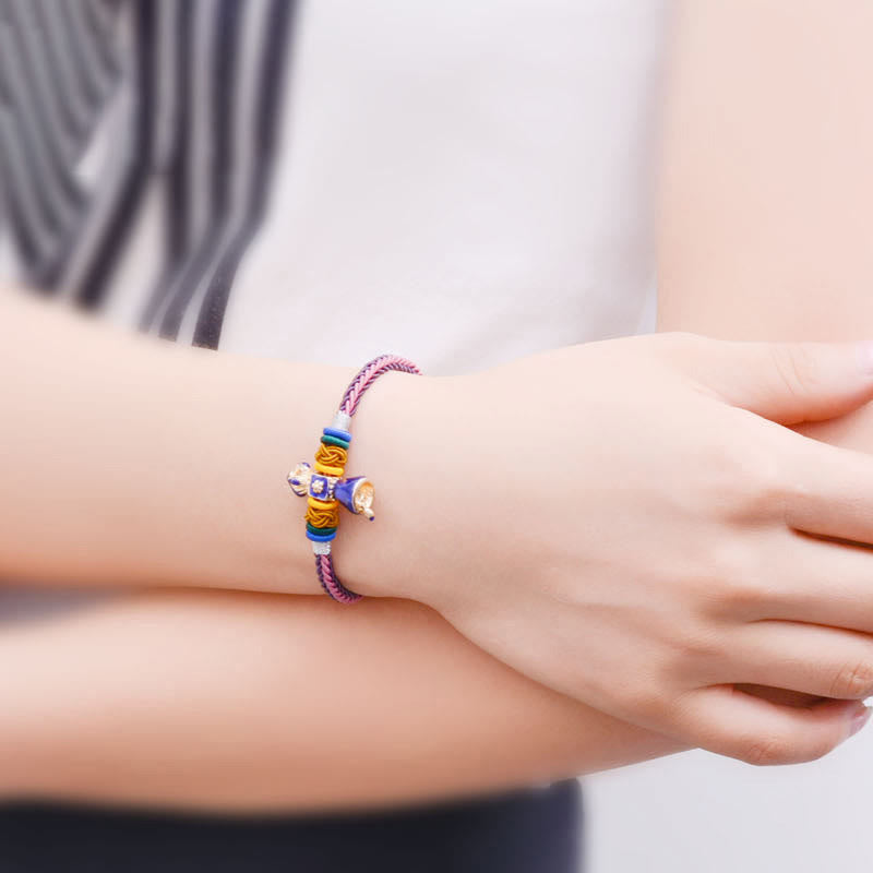 Bracelet Vajra Strength | Cordon spirituel tibétain fait main