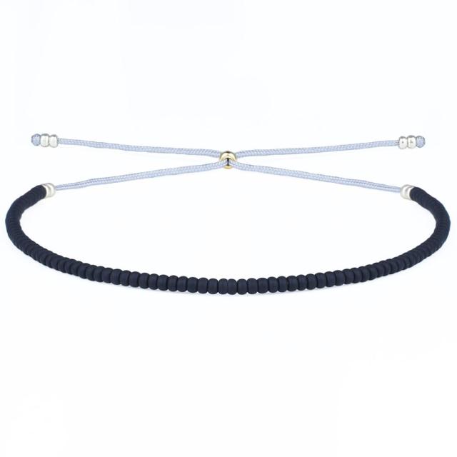 Bracelet en perles de rocaille Miyuki aux couleurs vives et ombrées au néon