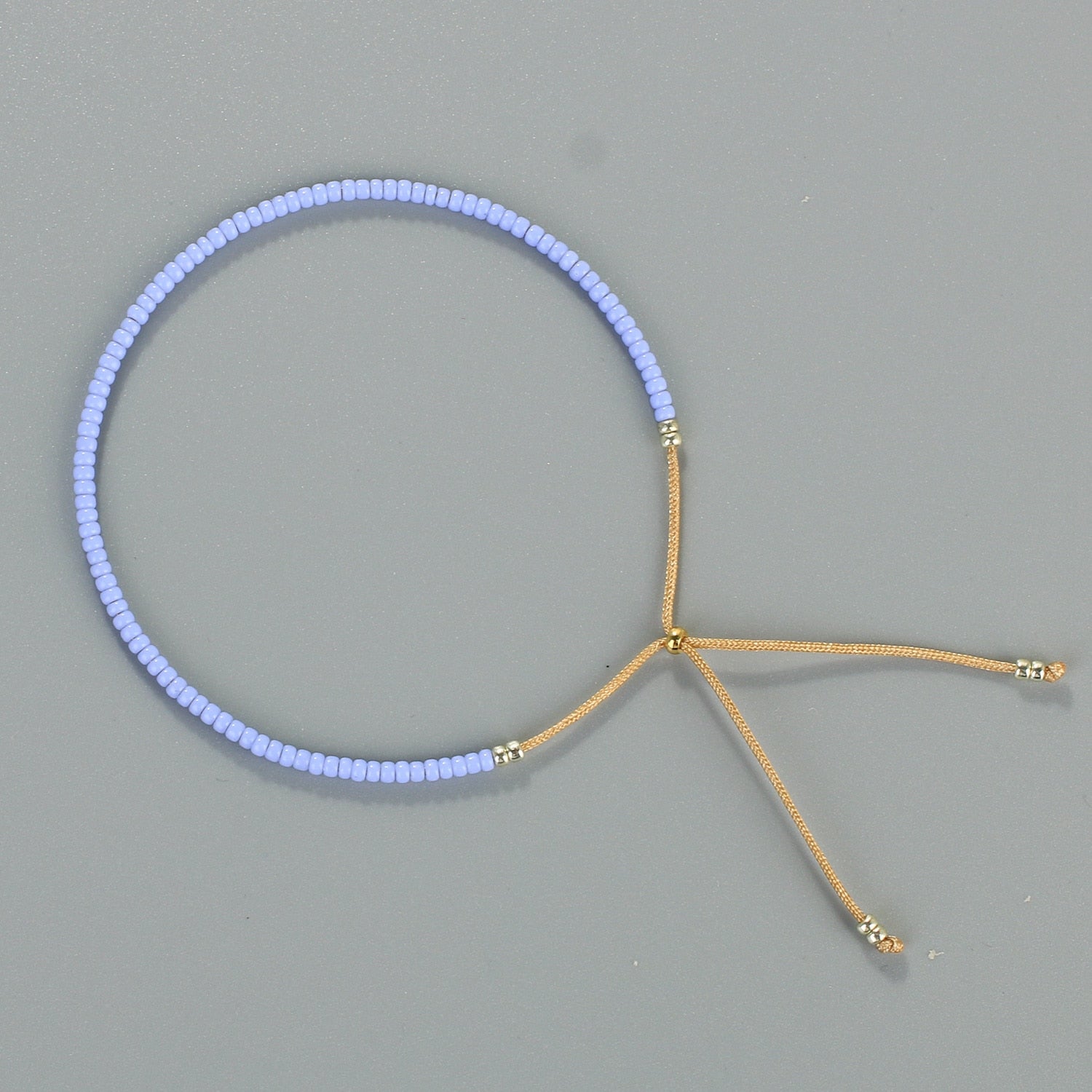 Bracelet en perles de rocaille Miyuki aux couleurs vives et ombrées au néon