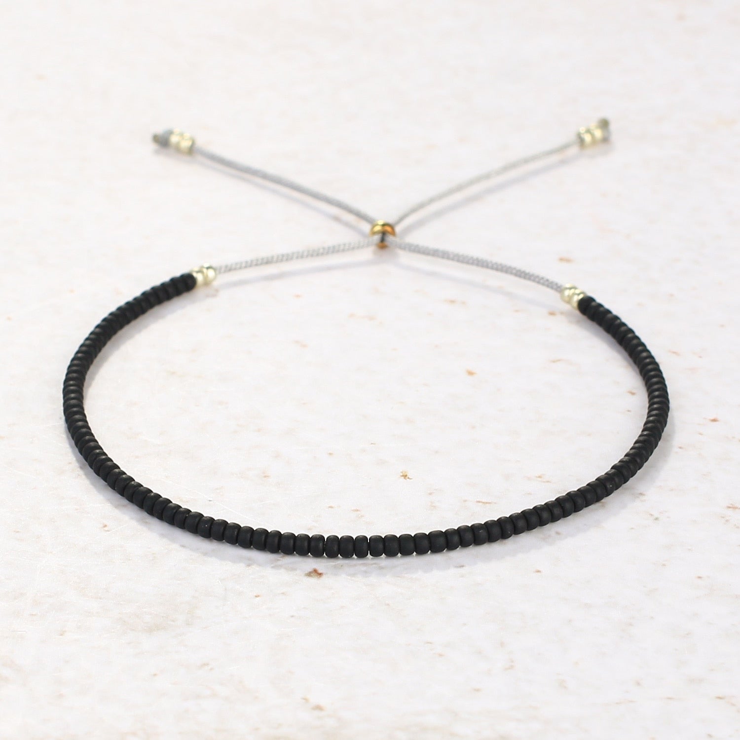 Bracelet en perles de rocaille Miyuki aux couleurs vives et ombrées au néon