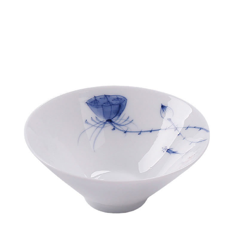 Tasse à thé Kung Fu vintage en céramique | Décor zen 60 ml