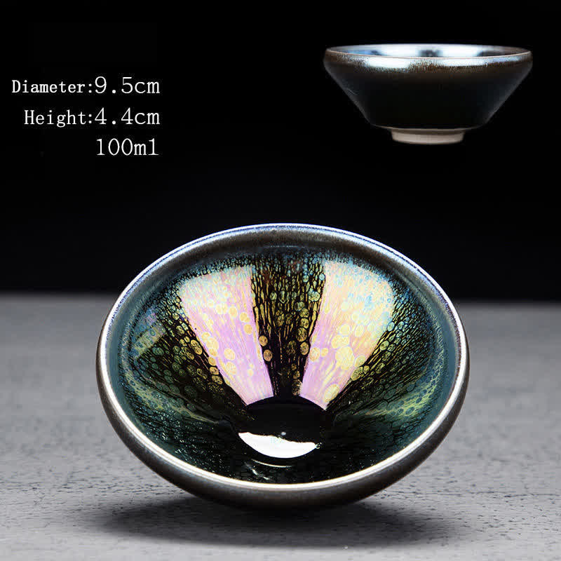 Tasse à thé vintage en céramique 100 ml, vaisselle faite à la main