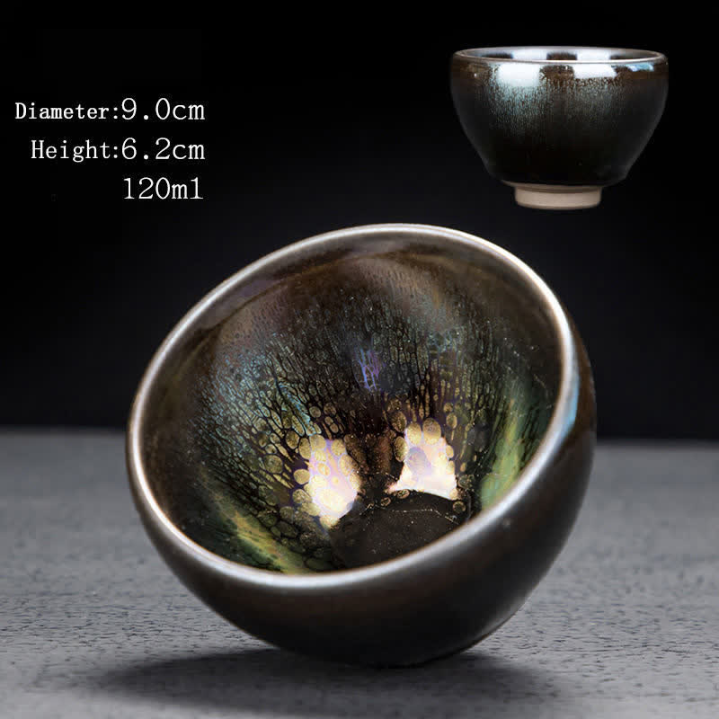 Tasse à thé vintage en céramique 100 ml, vaisselle faite à la main