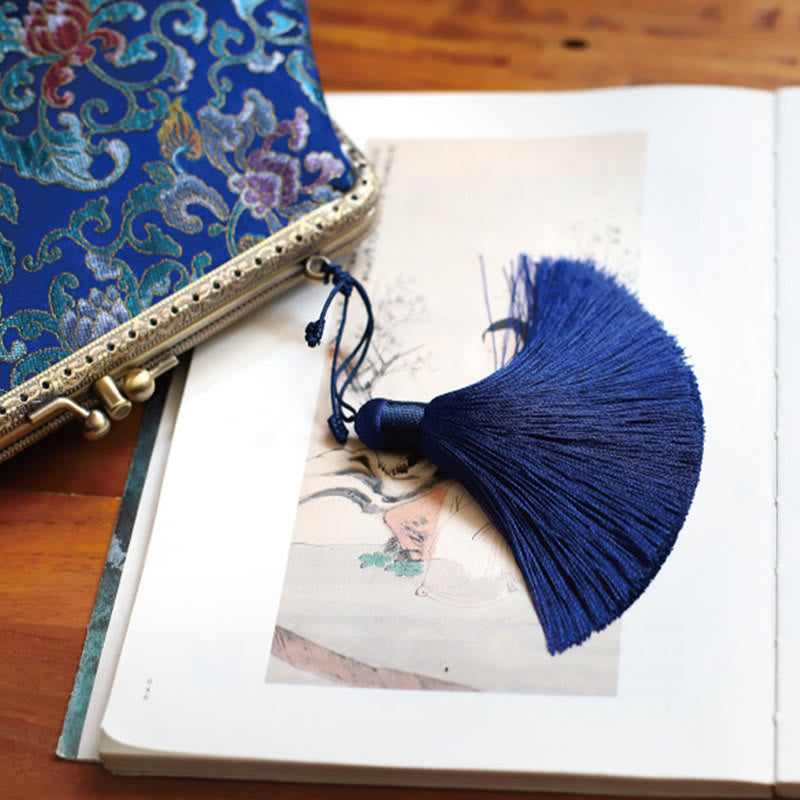 Sac bandoulière vintage à fleurs géométriques avec chaîne en métal