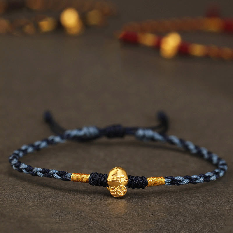 Bracelet Fortune Année du Serpent en or 999