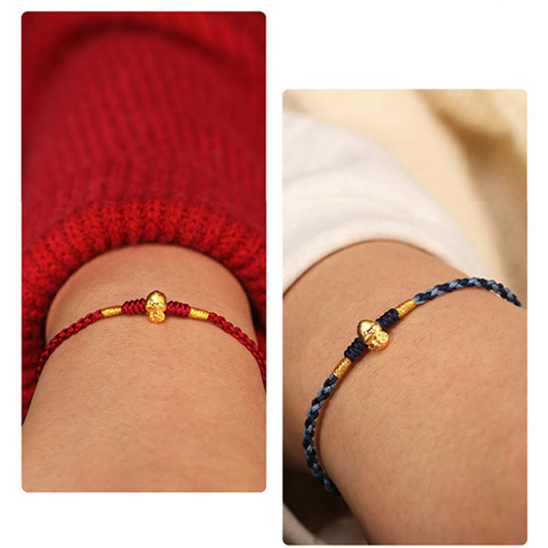 Bracelet Fortune Année du Serpent en or 999