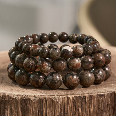 Bracelet de créativité spirituelle Yooperlite 8 mm pour la confiance