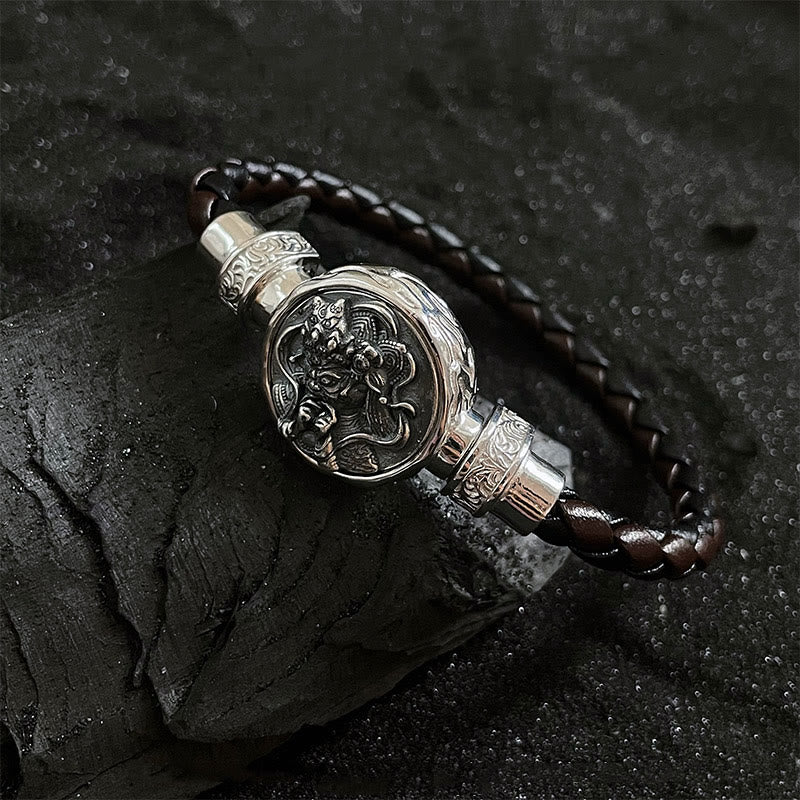 Bracelet de protection en argent 925 Zakiram Déesse de la richesse