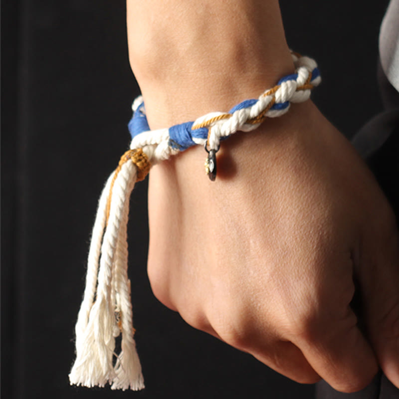Bracelet spirituel Zakiram Déesse de la richesse Fait main Chance