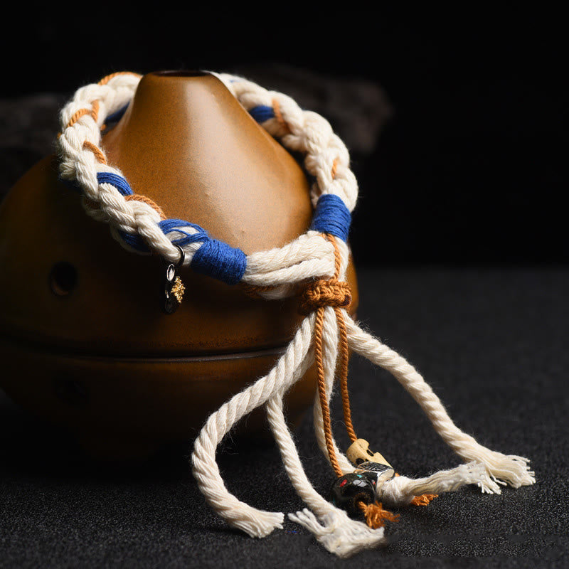 Bracelet spirituel Zakiram Déesse de la richesse Fait main Chance