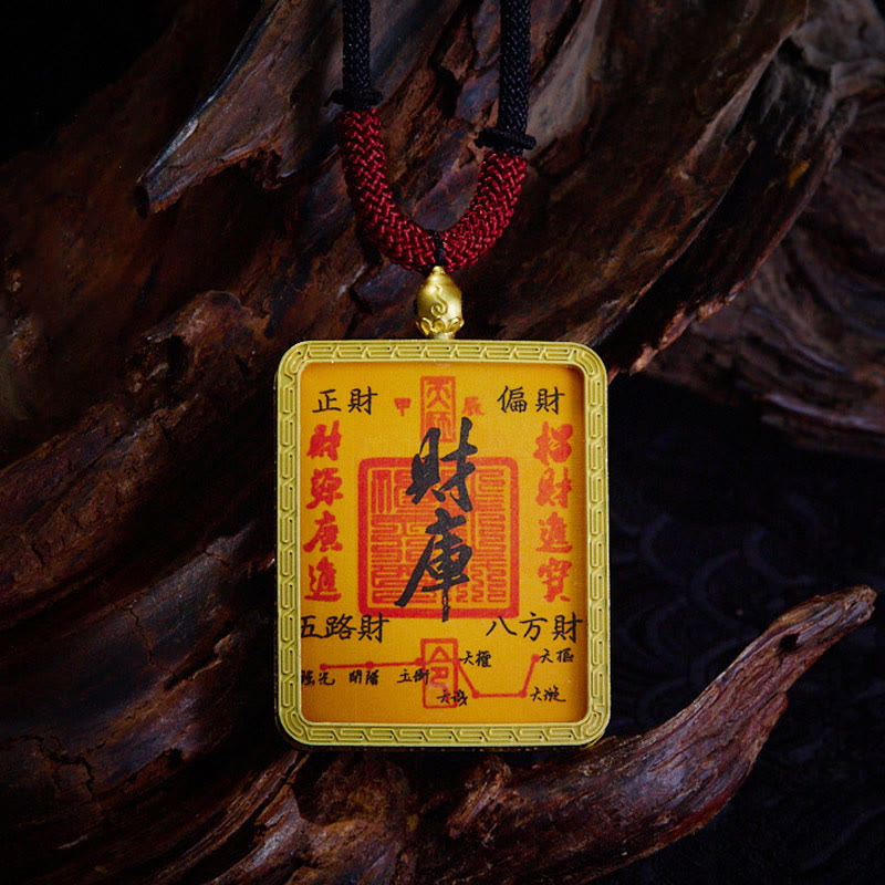 Collier spirituel Zakiram du renard à neuf queues | Richesse et protection