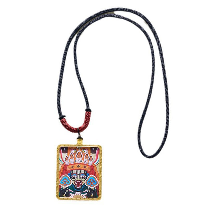 Collier spirituel Zakiram du renard à neuf queues | Richesse et protection
