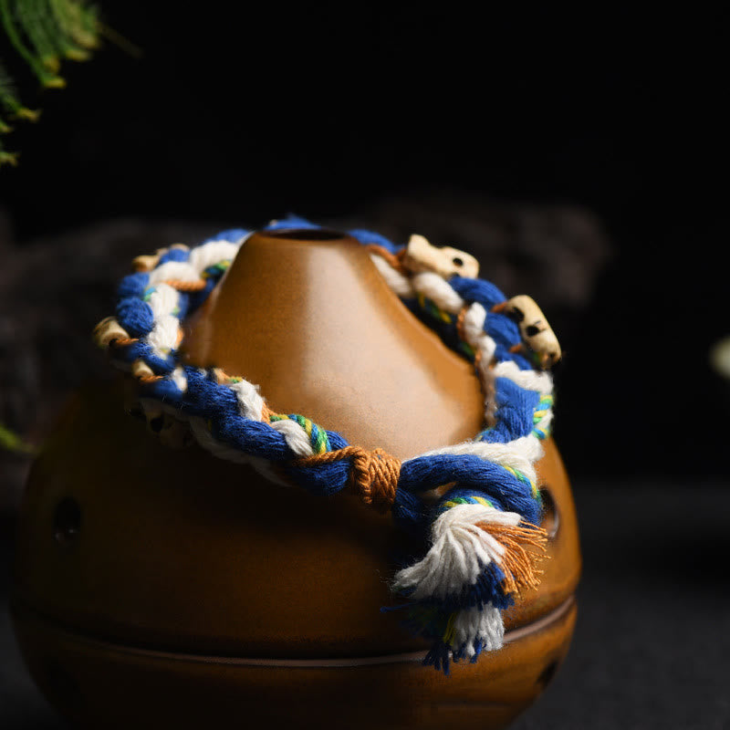 Bracelet en fil rouge Zakiram Wealth Goddess fabriqué à la main